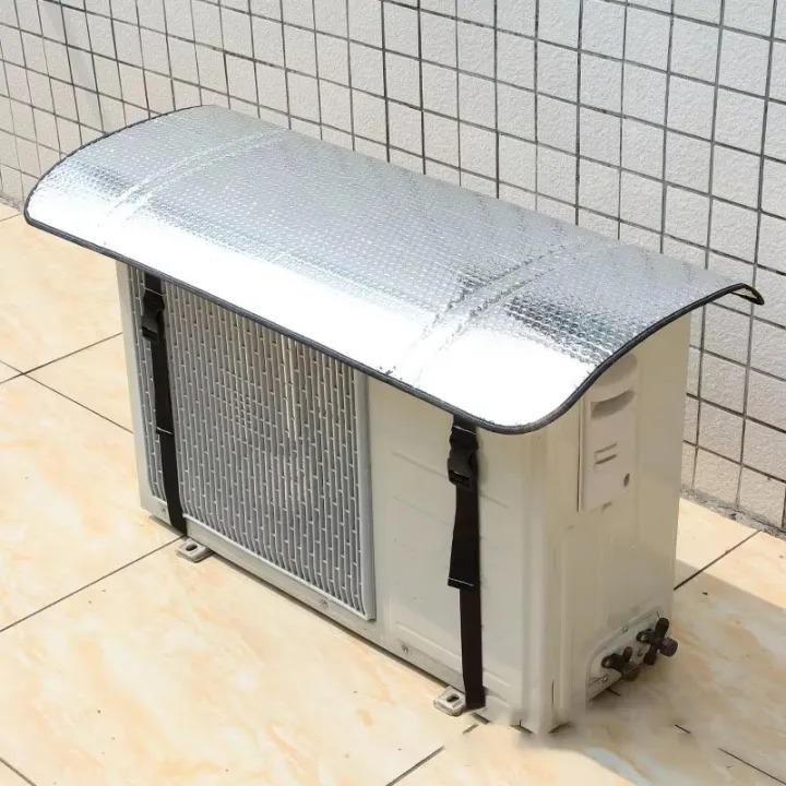 Window Air Conditioner Cover for Outside Units, Waterproof Window AC Unit Cover Sun Shade UV Defense, Snow, Ice, Frost, Leaf Guard.